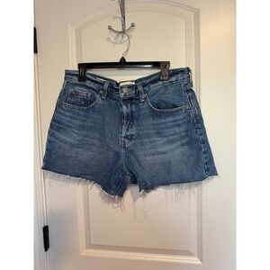 Universal Thread Womens Mid Rise 90s Baggy Denim Jean‎ Shorts Size 6/28